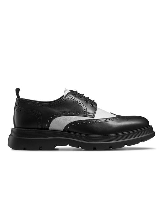 Russell & Bromley Black Malone Correspondent Brogue for men