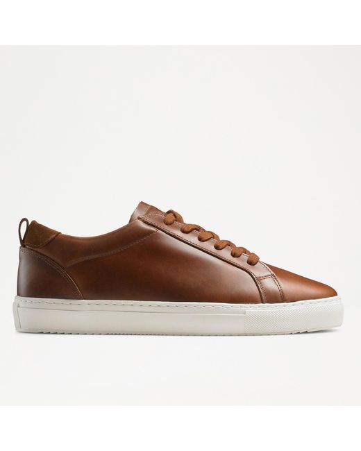 Russell & Bromley Relay Men's Brown Lace To Toe Sneaker for men