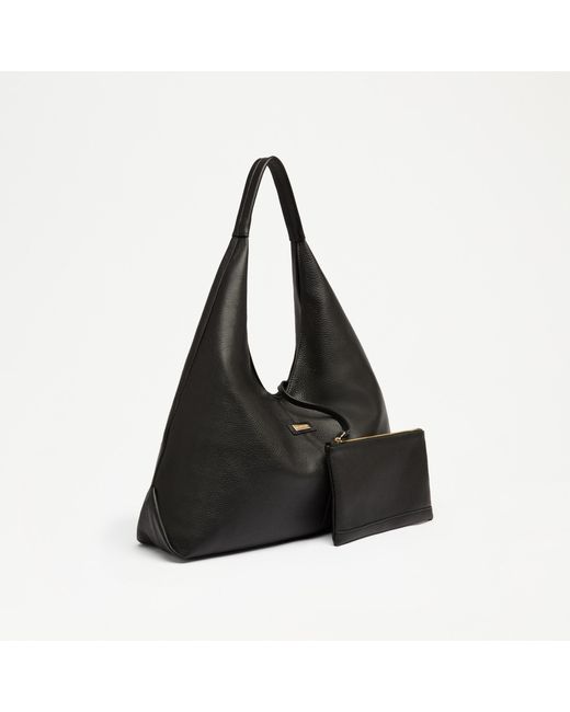 Russell & Bromley Everyday Women's Black Leather Oversized Shopper Shoulder Bag