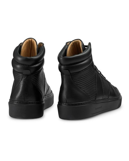Russell & Bromley Hi Way Hi Top Sneaker in Black | Lyst UK