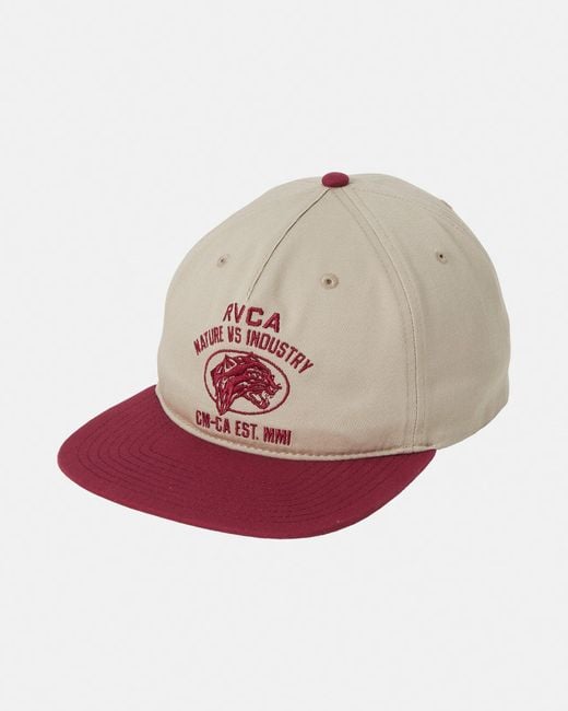 RVCA Multicolor Sky Cat Snapback for men