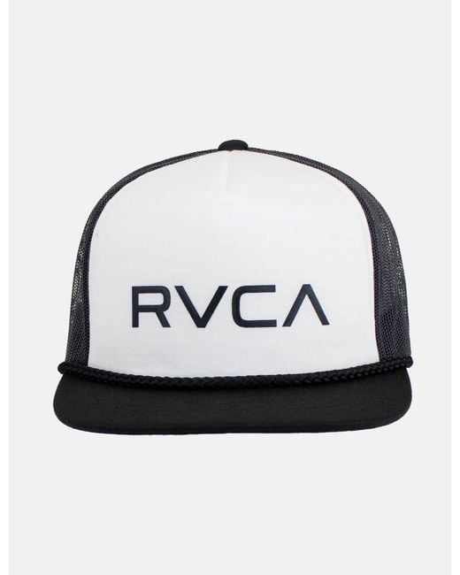 RVCA Black Trucker for men