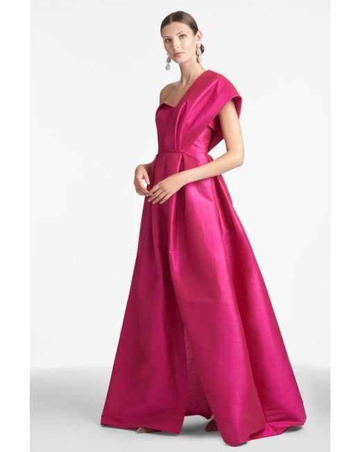 Womens Dresses Sachin & Babi Dresses Pink Sachin & Babi Aria Gown in Fuchsia 