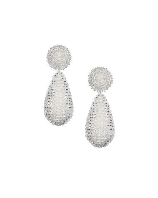 Sachin & Babi White Alena Earrings