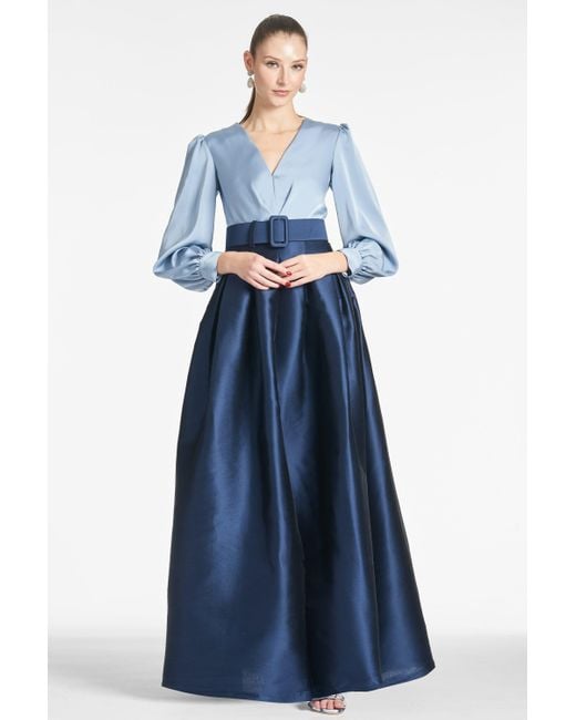 Sachin & Babi Blue Zoe Gown