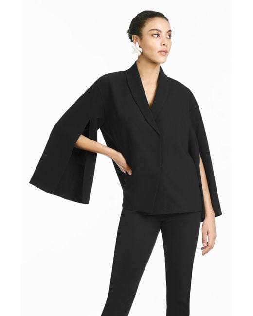 Sachin & Babi Black Fae Capelet
