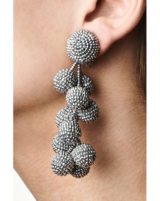 Sachin & Babi Metallic Coconuts Earrings