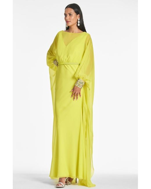 Sachin & Babi Yellow Aphrodite Gown
