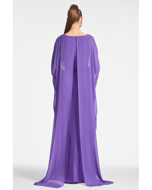 Sachin & Babi Purple Aphrodite Gown