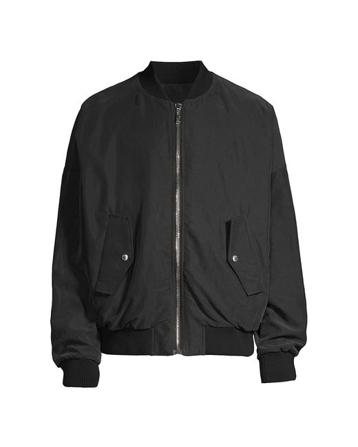 Balmain Sky Print Reversible Bomber Jacket in Black for Men | Lyst