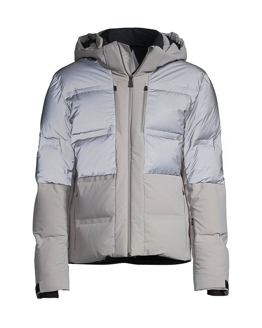 Aztech Mountain Super Nuke Down Puffer Jacket in Gray for Men | Lyst