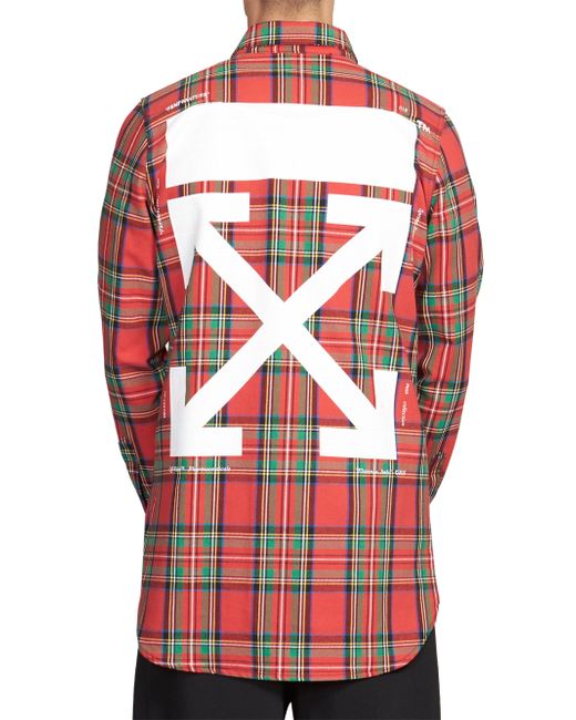 Virgil Abloh Plaid Button-down Shirt 