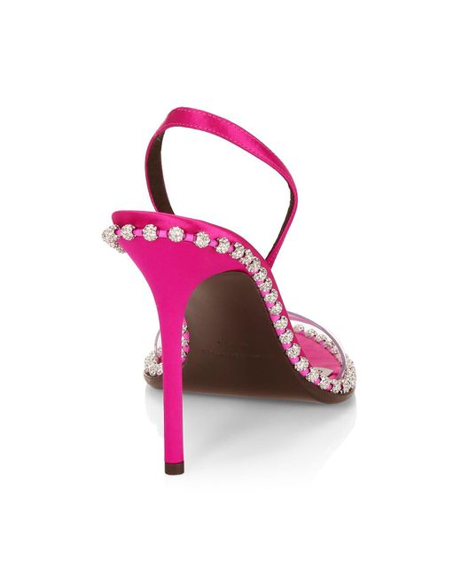 Nova Crystal PCV Slingback Sandals | criomar.com.br