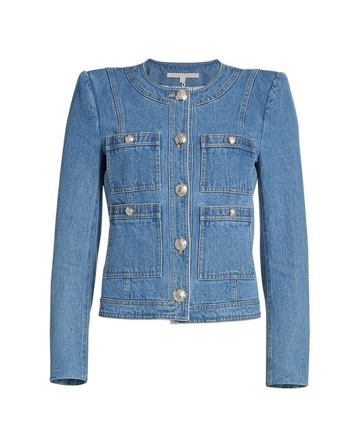 Veronica Beard Ferazia Denim Jacket in 