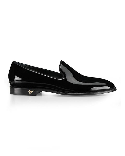 Giuseppe Zanotti Flavio 20 Patent Leather Loafers in Black for Men | Lyst