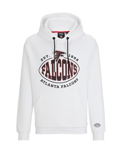 BOSS x NFL cotton-blend hoodie with collaborative branding