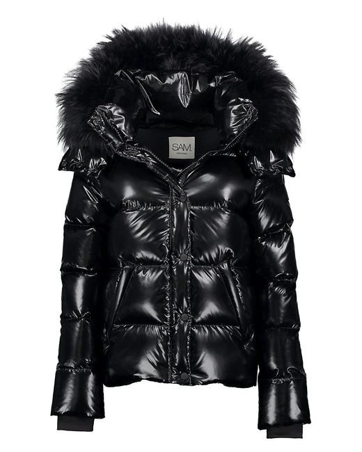 sam coat with fur hood