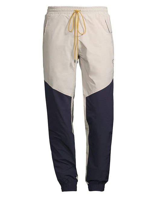 two tone track pants
