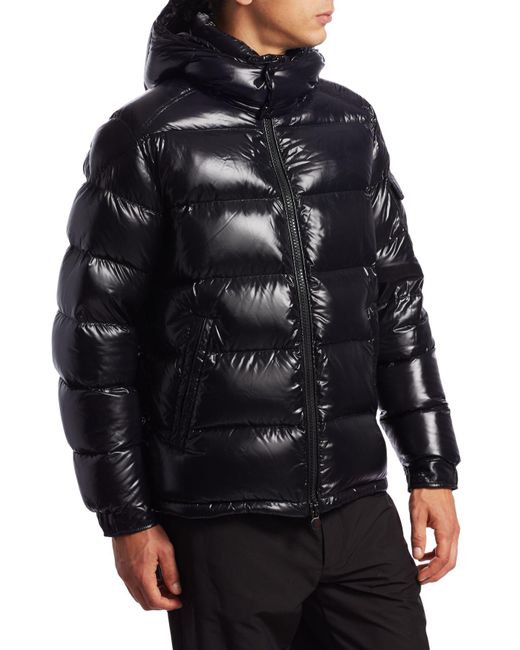 moncler black puffer jacket mens