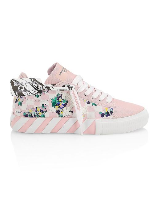 Womens Shoes Trainers Low-top trainers Off-White c/o Virgil Abloh Low Vulcanized Canvas in Pink 