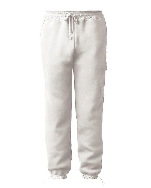 Mackage Velvet Marvin Cargo Sweatpants in Cream (Natural) for Men | Lyst