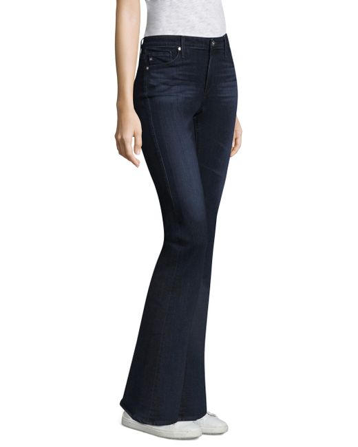 AG Jeans Angel Dark Wash Bootcut Jeans in Blue | Lyst