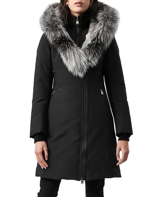 mackage silver jacket