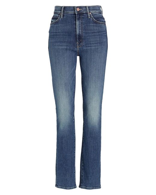 Mother Denim The Swooner High-rise Stretch Flare Jeans in Blue | Lyst