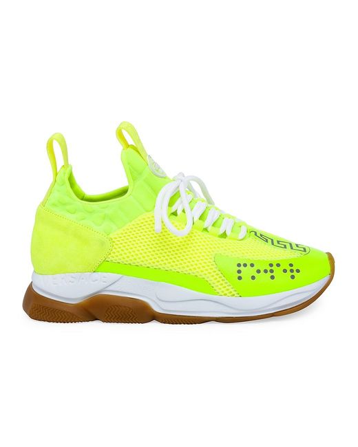 versace yellow sneakers