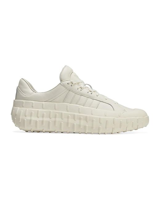 Y-3 Gr-1p Leather Sneakers in White for Men | Lyst