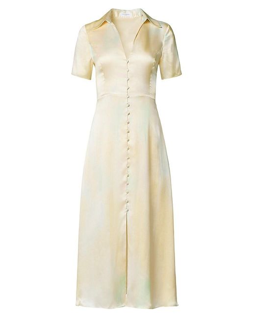 Equipment Balisa Silk Mididress in Natural Lyst