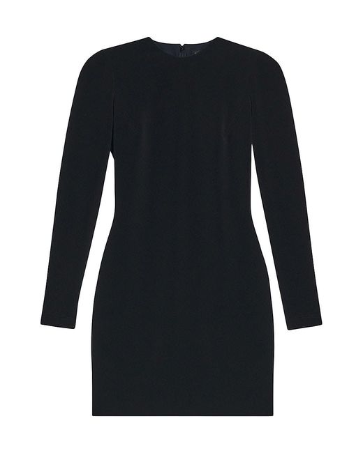 Balenciaga Mini Dress in Black | Lyst