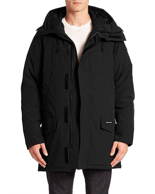 Canada Goose Fur Langford Parka In Black For Men Lyst Canada Goose Fur Langford Parka In Black For Men Lyst