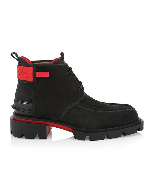 Christian Louboutin Our Fight Apron Toe Combat Boot in Black for Men