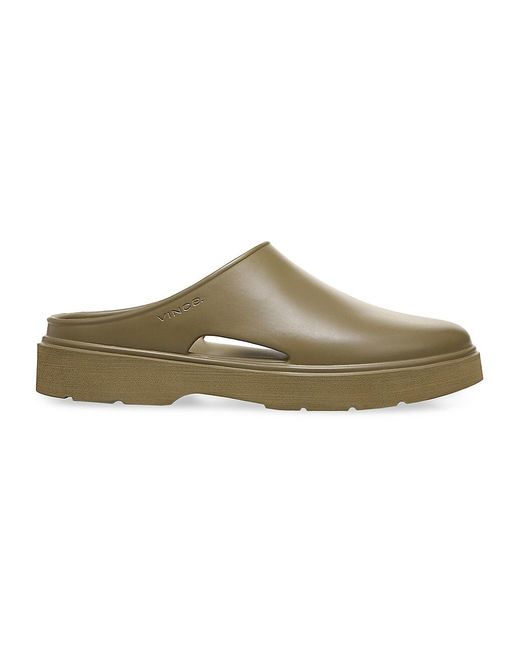 Vince Synthetic Geo Eva Mules in Green for Men | Lyst