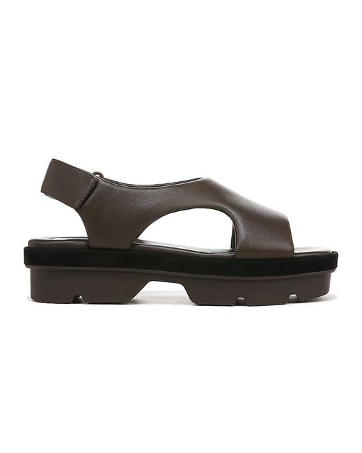 Vince Bilbao Leather Lug-sole Sandals | Lyst