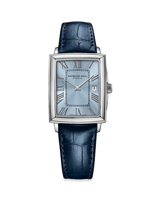 Raymond Weil Toccata Ladies Stainless Steel & Leather Strap Watch in
