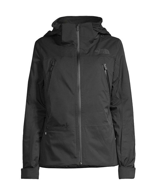The North Face Lenado Waterproof Ski Jacket in Black Lyst