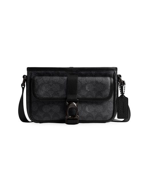 COACH Beck Pebble Leather Crossbody Bag