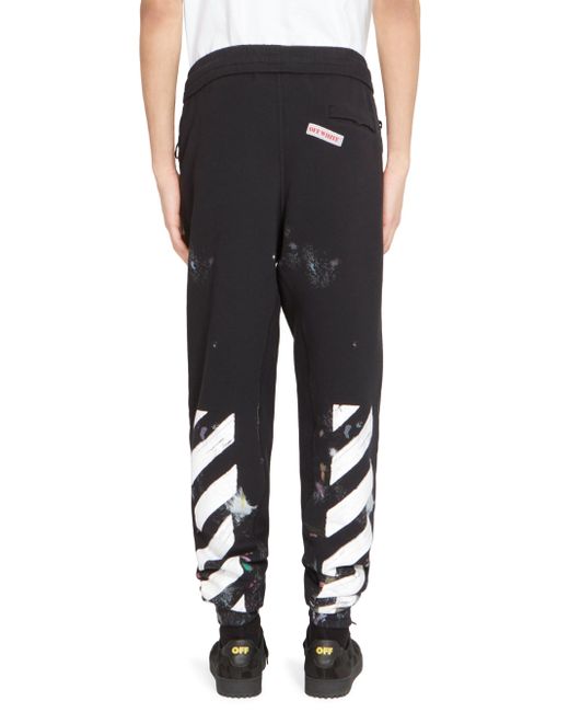 Off white online galaxy sweatpants