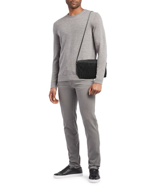 Bao Bao Issey Miyake Saddle Bag in Black for Men Lyst