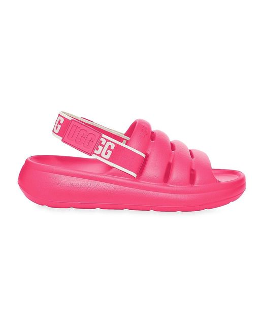 UGG Sport Yeah Slingback Sandals in Pink Lyst