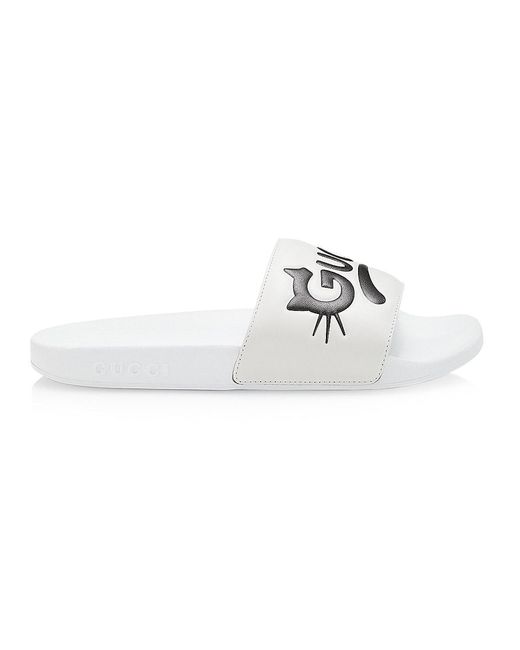 gucci cat slides