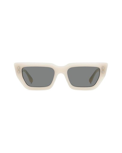 Isabel Marant 54mm Rectangular Sunglasses in Gray | Lyst