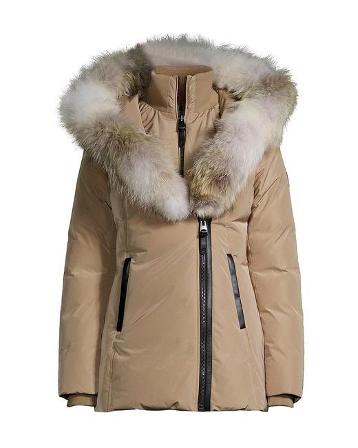 mackage coat fur