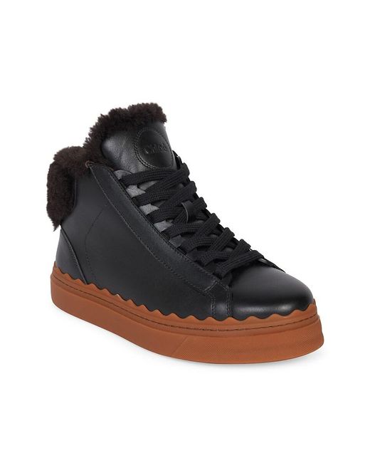 leather lined sneakers