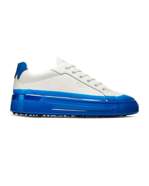Mallet Grftr Leather Dipped Sneakers in Blue for Men Lyst