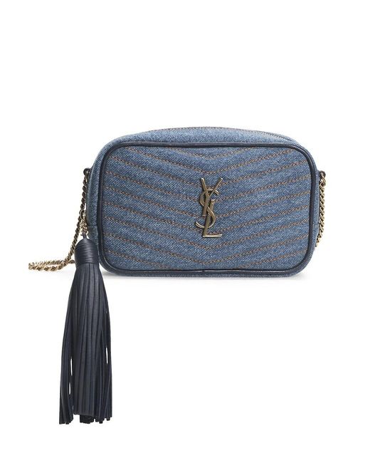 ysl loulou small schwarz gold