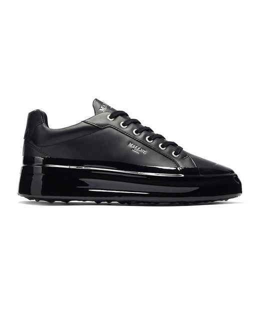 Mallet Grftr Leather Dipped Sneakers in Black for Men Lyst