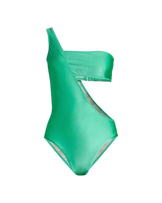 PQ Swim Phoebe One-piece Swimsuit in Green | Lyst